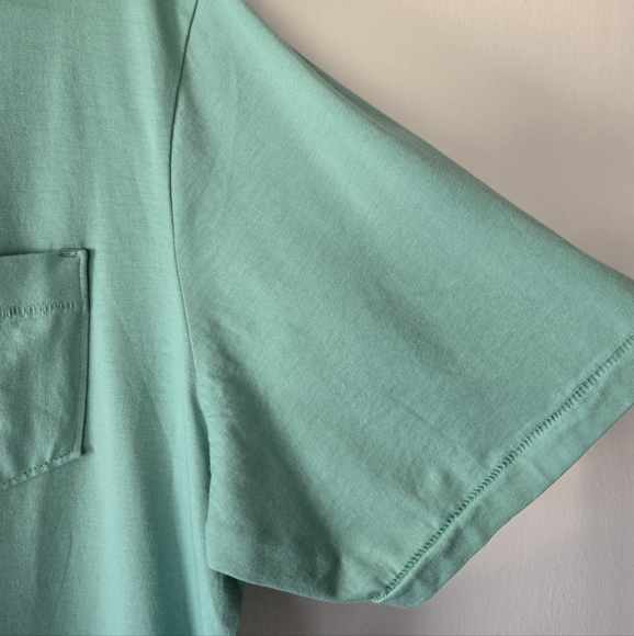 Tommy Bahama 100% Supima Cotton Seafoam Green Short Sleeve Polo Shirt Size Large - Picture 9 of 13